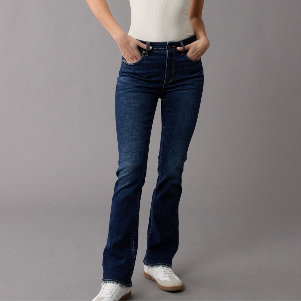 American Eagle Outfitters Women’s Dark Blue Skinny Jeans